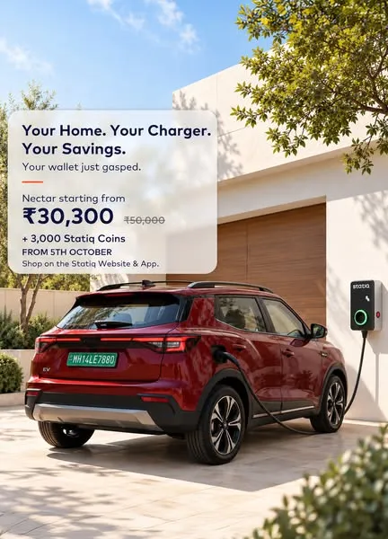 Statiq home EV charger ad