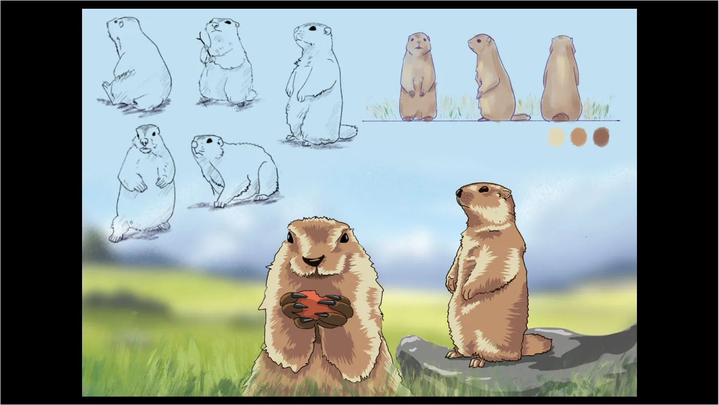 Himalayan marmot character sheet